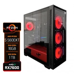 UP Gamer Titan Ryzen 5 5600X RX 7600 16GB 1TB