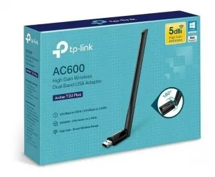 Adaptador Tp-link Archer T2U Plus AC600