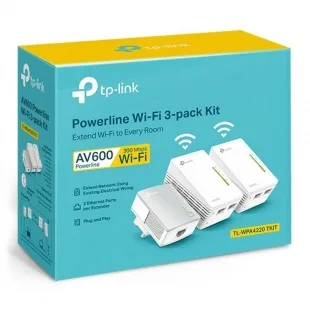 Tp-link TL-WPA4220 Powerline AV600 PCK-3 Tkit