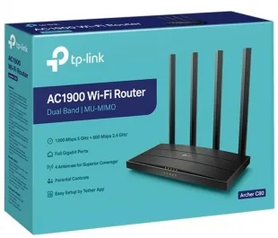 Tp-link Archer C80 AC1900 4 Antena