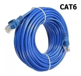 Cable Rede UTP 30M CAT6 Azul