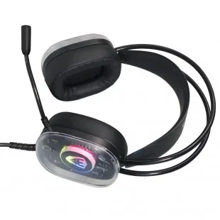 Sate GH-553 RGB 7.1 Negro/TRANSPARENTE