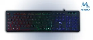 Mtek KB-7269LR USB Portugues Rainbow