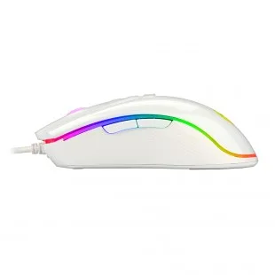 Redragon M711W Cobra Gaming 10000DPI Blanco