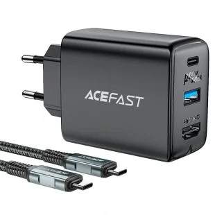 Acefast A17 65W Usb-a Usb-c Negro