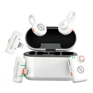 Hollyland Microfone Lark M2S Ultimate Combo Blanco