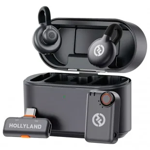 Hollyland Microfone Lark M2S Combo Light/usb-c