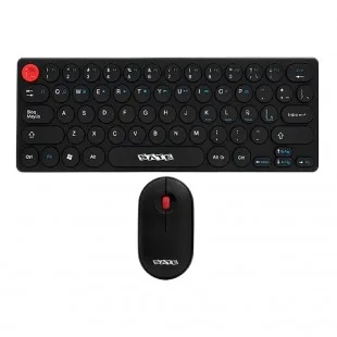 Sate AK-6012G Inalámbrico Negro