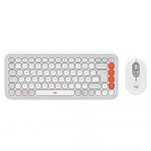 Logitech POP Icon Combo BT Blanco