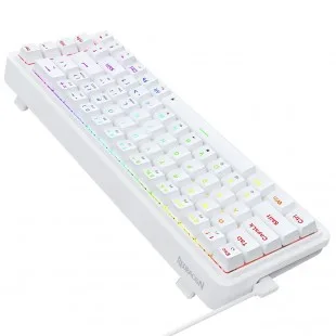 Redragon K709W-RGB Nova Mecani USA Blanco