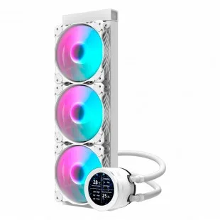 Water Cooler Aigo Darkflash Nebula DN360S C/ Display Blanco