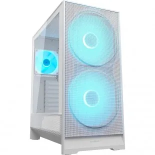 Cougar Airface 180 ARGB 3FAN Mid-tow Blanco