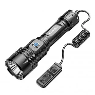 Lanterna Smiling Shark C/bateria Usb-c Negro SD-7134