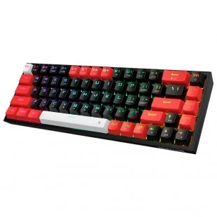 Redragon K631RGB-PRO-BRW Castor Mecani B/G Inalámbrico Negro