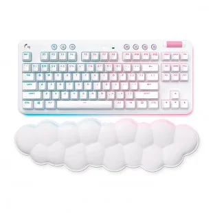 Logitech G715 Mecanico RGB Inalámbrico Blanco
