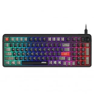 MSI Force GK110 USB US Negro