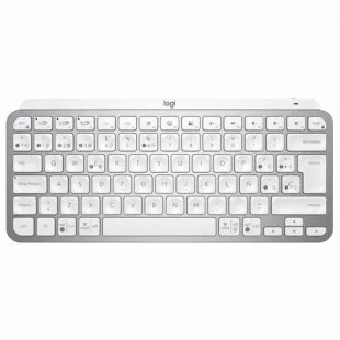 Logitech MX Keys Inalámbrico Mini Gris