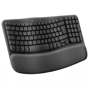 Logitech Wave Keys Ergo Wileress Graphite