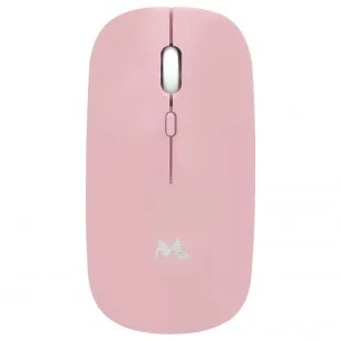Mtek MW-4W350P Inalámbrico 1600DPI Slim Rosa