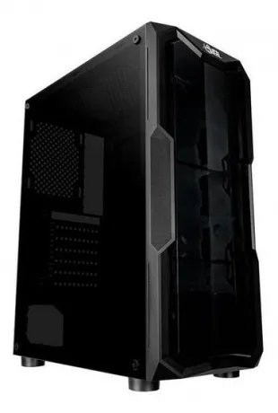 Aigo Darkflash Aquarius S/ FAN ATX Negro