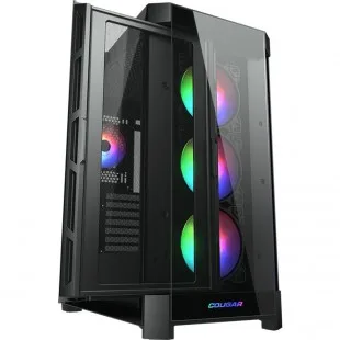 Cougar Duoface PRO RGB 4FAN Tempered Negro