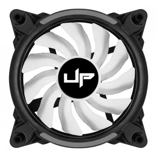 Ventilador UP Gamer Elite KIT 3X1 ARGB C/control