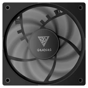 Ventilador Gamdias Notus PWM 120MM*G 1 FAN Negro