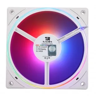 Ventilador Thermalright TL-S12W-S X3 ARGB Blanco