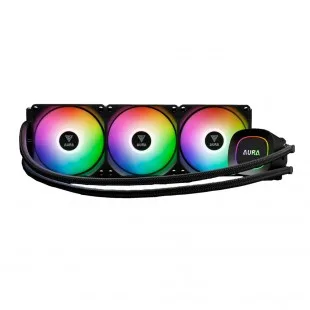 Water Cooler Gamdias Aura GL360 Lite ARGB 3FAN Negro