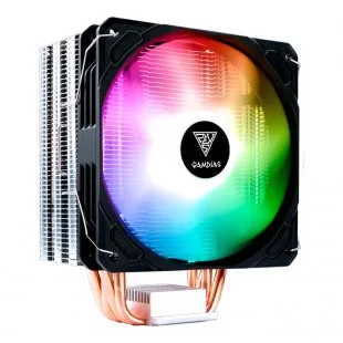Cooler CPU Gamdias Boreas ARGB 120MM Blk*g PWM Negro