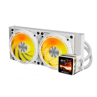 Water Cooler Darkflash DE240 Explore Display 2.88" IPS Blanco
