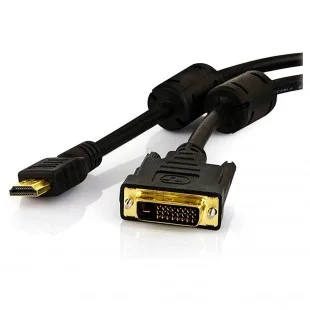 Cable HDMI para DVI 2MTS Negro