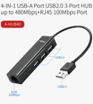 Hub Sate A-HUB40 4EN1 100MBS