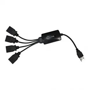 Hub Sate A-HUB05 4 Portas 2.0 Negro