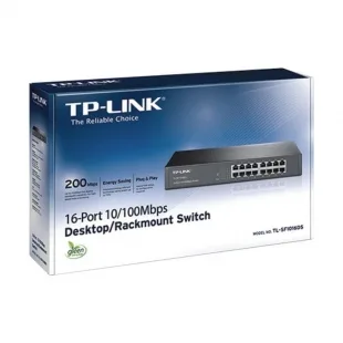 Switch Tp-link 16P /100 Rackmount