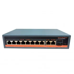 Switch 08POE 120W 8POE+2G RJ45 F0821GBL