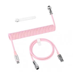 Attack Shark Usb-c para USB Espiral C01PRO Rosa