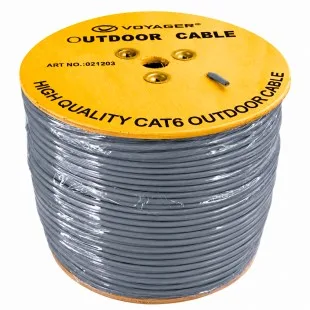 Cable Rede UTP 305M CAT6 Voyager Gris