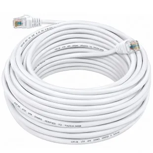 Cable Rede UTP 30M CAT6 Blanco