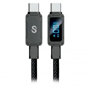 Smartfy FCC02G Usb-c para 1.5MT Negro