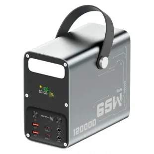 Cargador Port. Konfulon A70Q PD65W 22.5W Negro