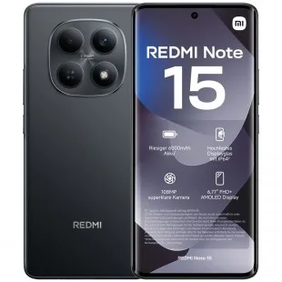 Xiaomi Redmi Note 15 4G Negro