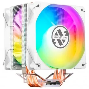 Cooler CPU Abkoncore T406W Spectrum Dual Blanco