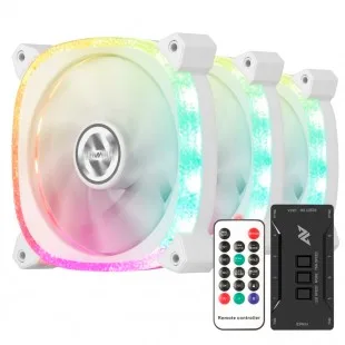 Ventilador Abkoncore CF120 Spectrum 3EN1 RGB Wht*g