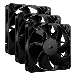 Ventilador Corsair RS120 120MM PWM 3X1 Negro