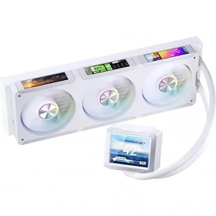 Water Cooler Jonsbo TF3-360SCW Pantalla Digi ARGB Whi* Blanco