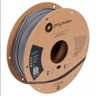 Filamento PA6-GF Polymide 500G 1.75MM GRE Gris