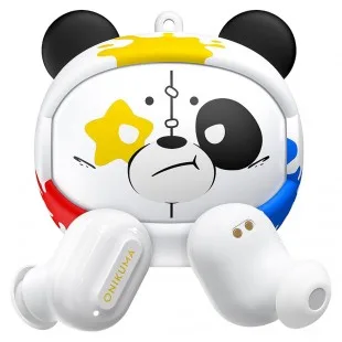 EAR Onikuma T20 TWS Space Bear Blanco