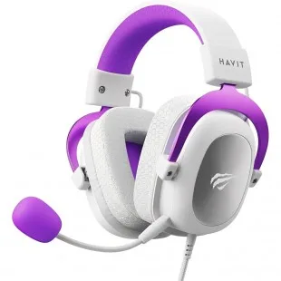 Havit HVGMH-H2002D-WP C/mic 3.5MM Whi/purp