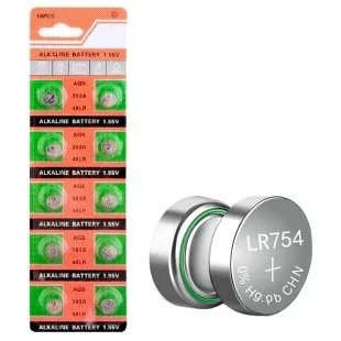 Pila Tianqiu Alkalina Pack 10 AG5/LR754W/393A